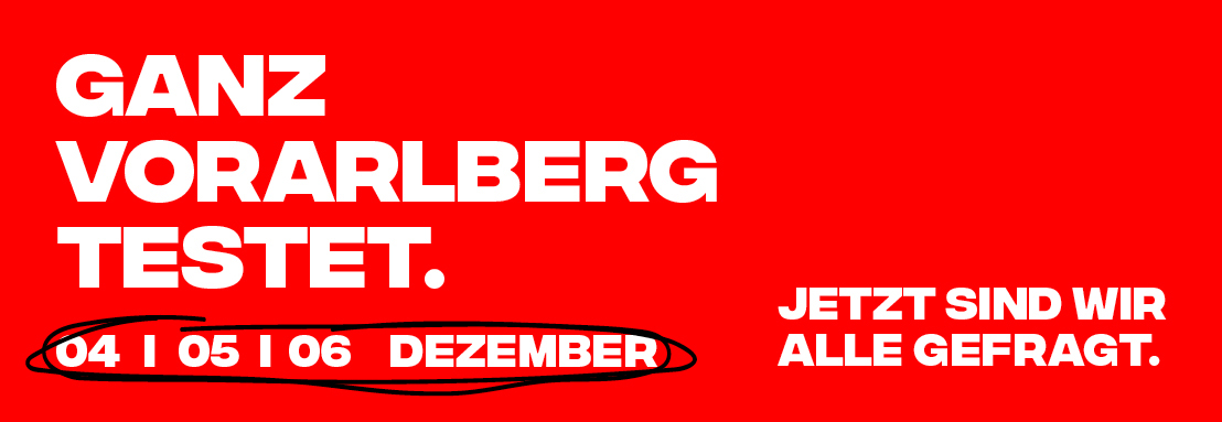 Vorarlberg testet