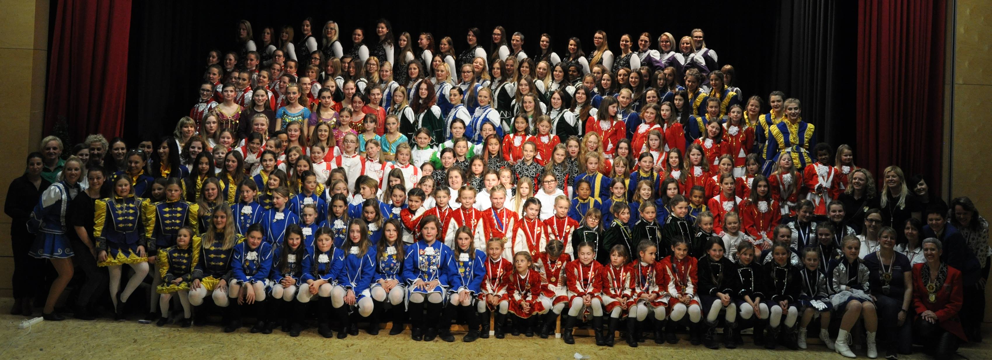 Gruppenmbild Landesgardegala 2017